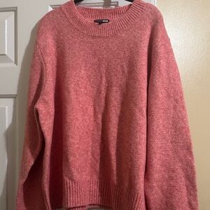Fashion Nova Coral Crew Neck Sweater